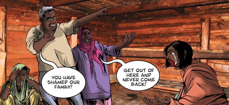 Illustration for article titled Indian comic book about a rape survior superhero (TW: rape)